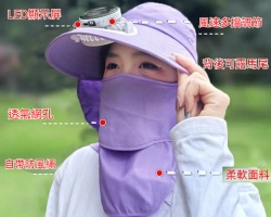 太陽能風扇帽子